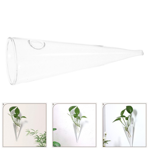 Transparent glass hanging - transparent,