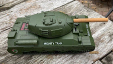 Vintage 1970’s Taiyo Mighty Tank Radio Controlled WORKING ORDER