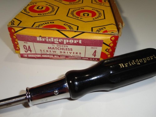Bridgeport screwdriver - screwdriver, 4"