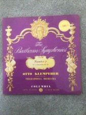 SAX 2415 - Beethoven Symphony No 7 - Otto Klemperer Vinyl LP