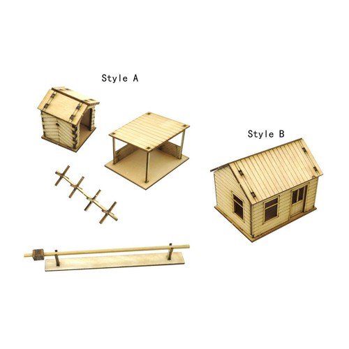 European building model - 1/72,