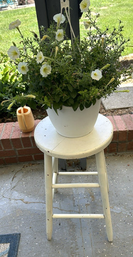 Vtg wood shabby chic - wood,