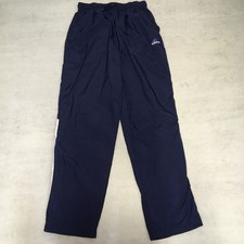 Vintage Adidas Tracksuit Bottoms Mens Small Blue Joggers 90s Shell Suit Track