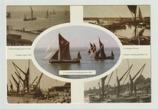 Postcard, Southend Sailing Barge Match 1986