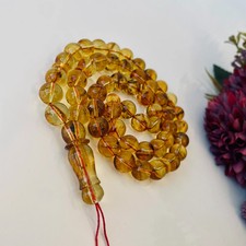 Natural Amber Prayer Beads