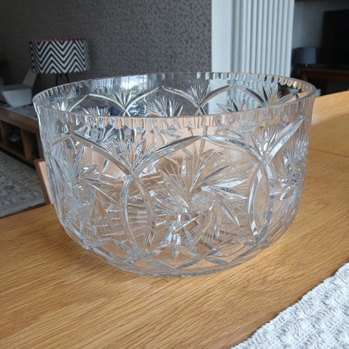 Vintage heavy cut crystal - vintage,