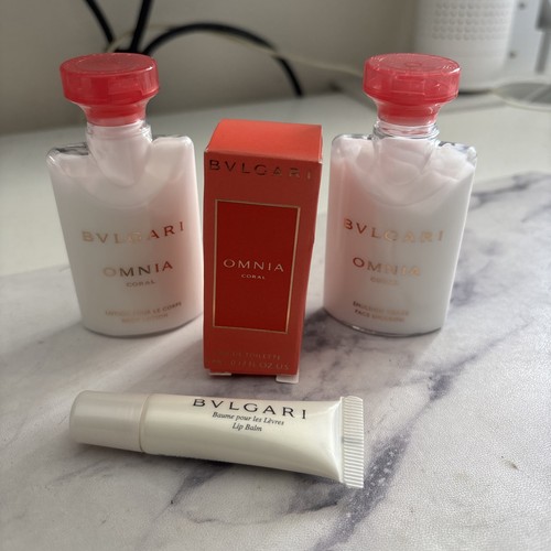 Bvlgari omnia coral travel set - omnia,