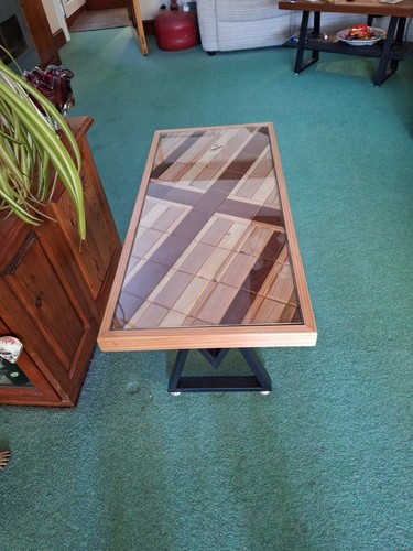Enique wooden coffee table
