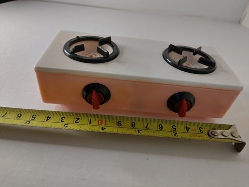 Vintage toy gas cooker - vintage,
