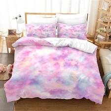 3D Color Tie Dye Quilt Cover