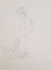 Pencil DRAWING SKETCH EILEEN