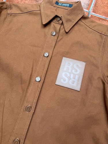 Raf simons brown canvas - simons,