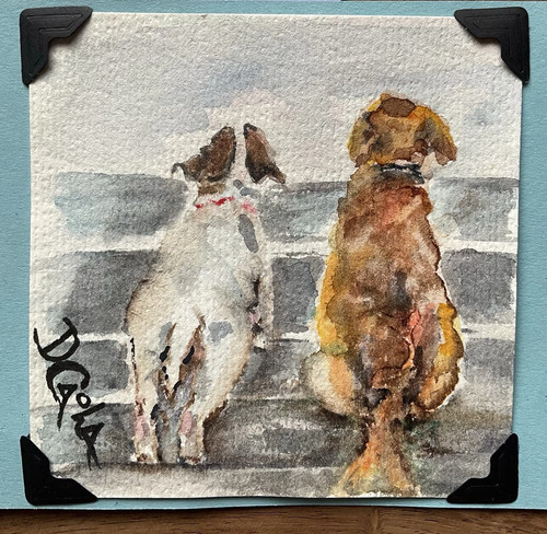 Original watercolour painting - watercolour,