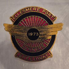 Vintage Speedway Badge -