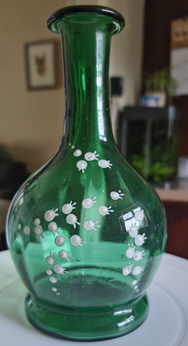 Antique mary gregory 7in - gregory,