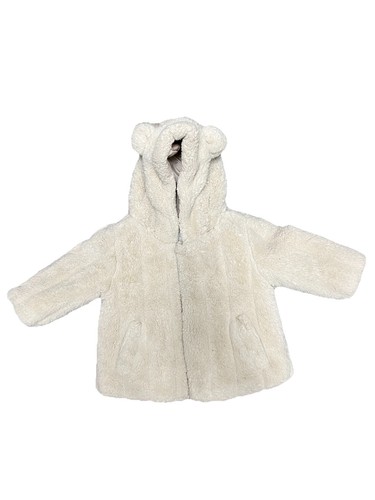 Primark ivory faux fur hooded - faux,