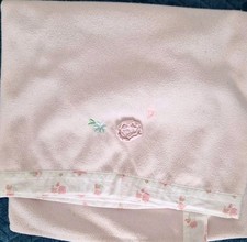 Mothercare pink fleece - fleece, cot
