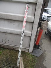 5MTR 4 SECTION TELESCOPIC ALUMINIUN CONSTRUCTION SITE LEVELING STAFF