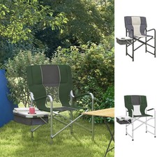 Aluminium Directors Chair Folding Camping Chair for Adult with Side Table