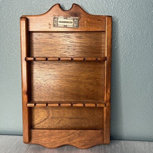 Vintage wooden spoon rack - spoon, –