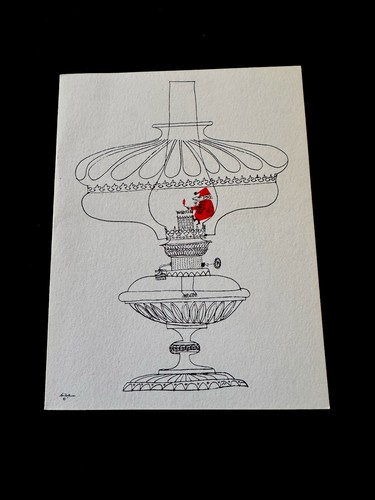 Vtg xmas greeting card - xmas,