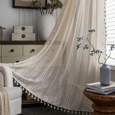 Boho Crochet Tassel Lace