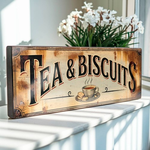 Tea and biscuits - tea,