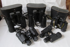 Bundle of vintage Binoculars