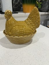 Vintage honey brown glazed