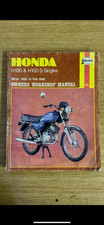 HAYNES Honda H100 & H100 S singles 1980-86 owners workshop manual- 1 85010 115 9