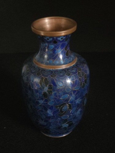 Vintage cloisonne brass - cloisonne,