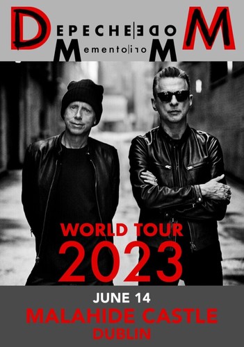 Depeche mode dublin 2023 - dublin, a3