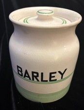 Rare Kleen Kitchen Ware BARLEY Storage Jar 1 Pint 5”