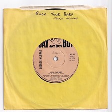 (AH658) George McCrae, Rock Your Baby - 1974 - 7 inch vinyl