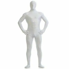 Party Fancy Costume Invisible Morph Suit Full Body Spandex Jumpsuit  Adults Kids