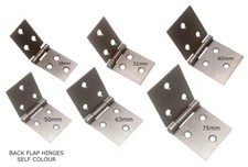 Back Flap Hinges Steel SC Self