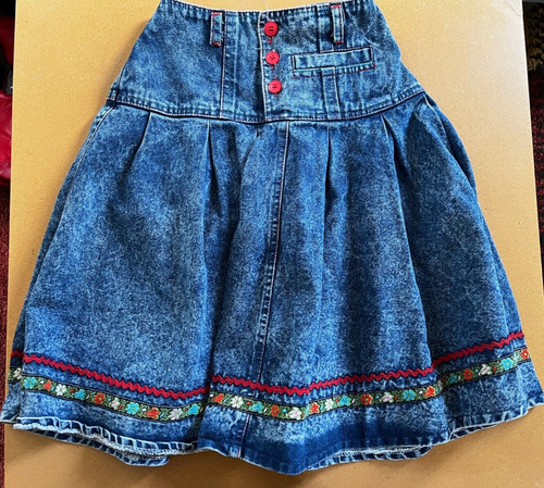 Girls denim skirt - girls,