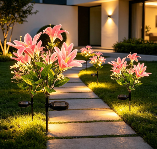 Solar garden lights pack - solar,