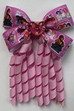 Girls K-Pop Handmade Korker Ribbon School Hair Bow / Clasp/ Clip
