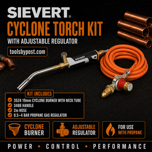Sievert cyclone torch kit with - sievert,