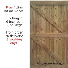 PEDESTRIAN GATES, WOODEN