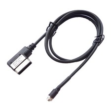 Mercedes-Benz AMI AUX Audio Cable 1m for C63 E200L, Low Distortion 0.001%