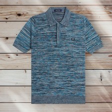 Fred Perry Knitted Cotton Polo