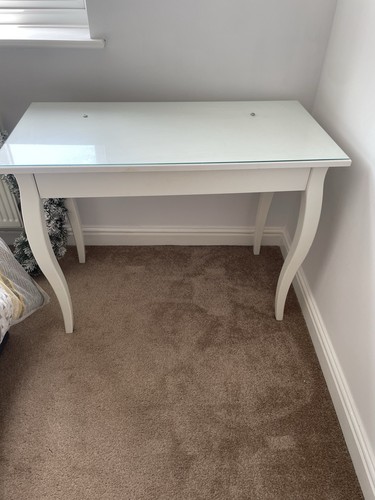 Ikea white glass - white,