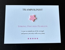 Trampolinist Gymnast Keepsake