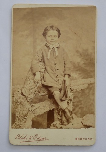 Cdv semi smiling boy - of,