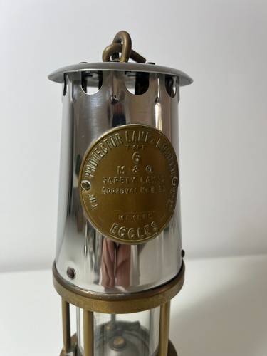 Brass miners lamp - brass,