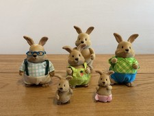 ( LI’L  WOODZEEZ )  Family Of  7  Rabbits