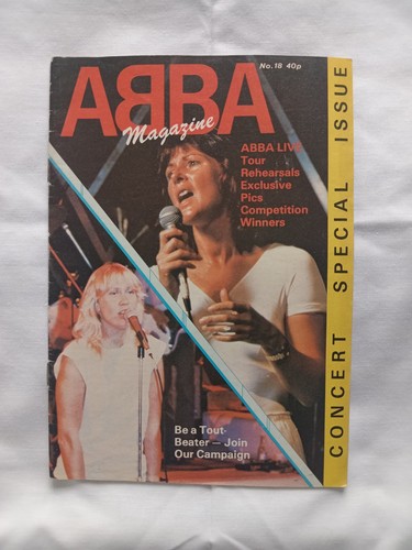 Abba official magazine issue - official,