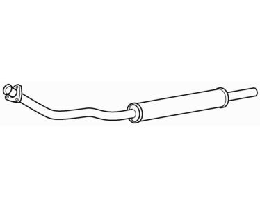 Quality front exhaust pipe - front,